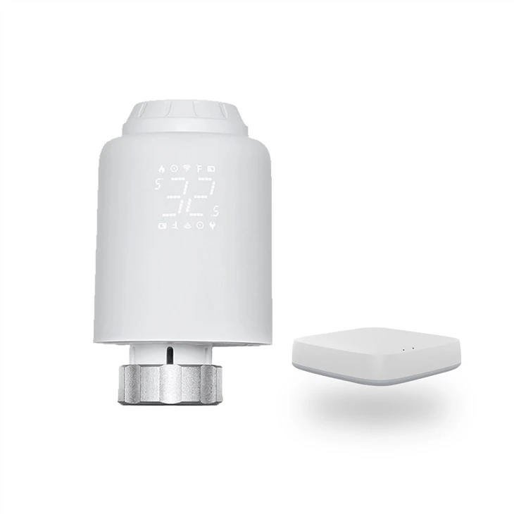 LED Display Zigbee Radiator Aktuator TRV-601